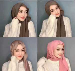 (PAKET USAHA 10 PCS) JILBAB BELLA SQUARE PREMIUM TERMURAH KEKINIAN