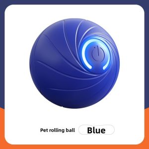 Interactive Pet Toy Smart Auto Rolling Ball Dog Toy - Electric Bite Resistant InteractivePlayball Self Entertaining Jumping Toy dog and cat activity toy chew and play toy Pet Care