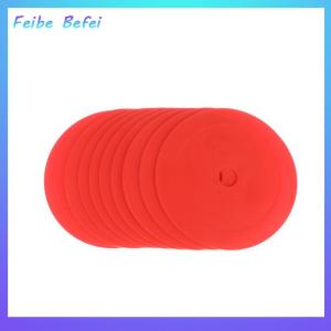 [Feibe Befei] 10Pcs Bóng Đá Nón Phẳng Đánh Dấu Đĩa Với Lỗ Bóng Đá Bóng Rổ Thể Thao Tốc Độ Nhanh Nhẹn Đào Tạo Hỗ Trợ Đánh Dấu
