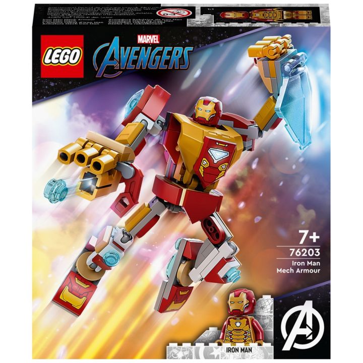 Lego Marvel Superheroes 76203 Iron Man Mech Armor Lazada PH