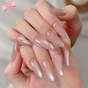 Set Nail Box Kyn 30 Miếng Mắt Mèo Nhẹ Nhàng Dễ Gắn Form Dài Tinh Tế Phù Hợp Mọi Tone Da