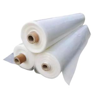 Extra-Large Size 8M Wide 8x10-50m UV Plastic Film Clear Greenhouse Sheeting for Garden Use Reusable High-Quality Agricultural PE Drip-Free Film with Excellent Light Transmission Properties