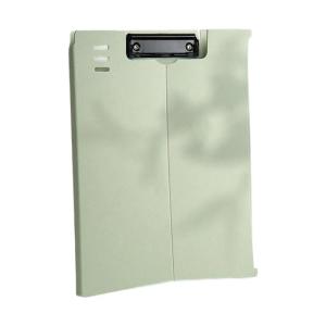 Foldable Document Clipboard Standing up Clipboard Writing Pad with Metal Spring Clips For Office School Travel 235x315mm
