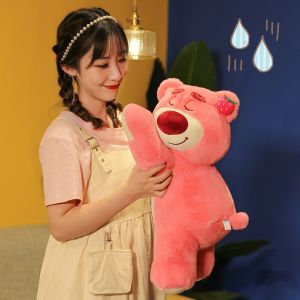 GẤU DÂU LOTSO NHỒI BÔNG CHO BÉ MỀM MỊN CAO CẤP GIÁ RẺ