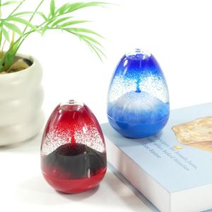 Volcanic Eruption Decompression Artifact Leak Hourglass Creative Desktop Liquid Decoration Childrens Toy Friend Couple Gift