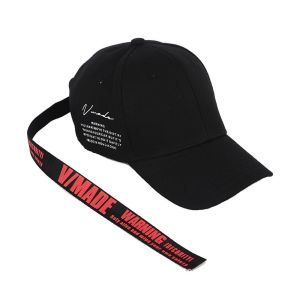 UUMIR Streetwear Sunshade Punk Long Ribbon Cap Duckbill Chapeau Hip Hopr Hats Baseball Caps