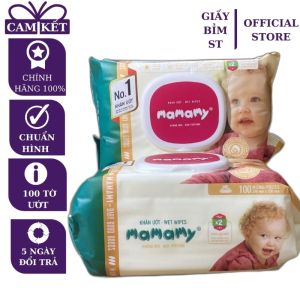 Khăn ướt giấy ướt Mamami 100 tờ/gói mềm mại