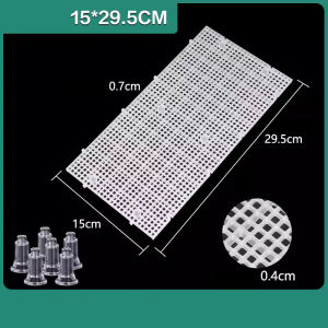 Densified Filter Accessories Parts Bottom Isolation Filter Board Clean Tool for Aquarium Tank Filter Isolation Board Fender Great support for aquarium filter isolation board