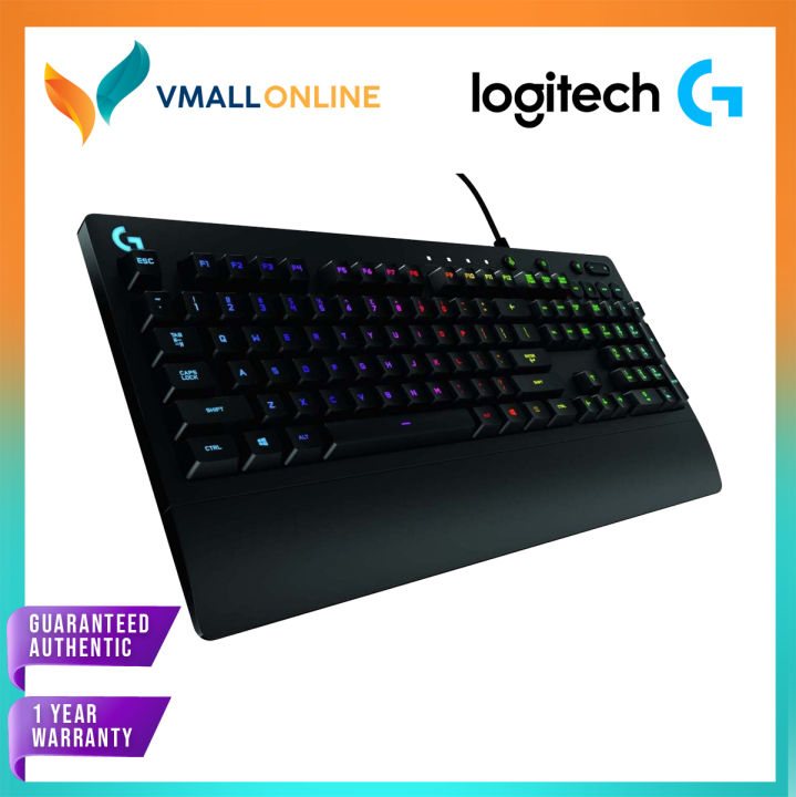 Logitech G213 RGB Prodigy Gaming Keyboard with Dedicated Media