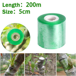 200M Grafting Tape Stretchable Grafting Film Plants Repair Tapes For Floral Fruit Tree Garden Tape Poly Budding Tape