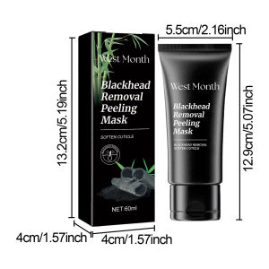 West Month Blackhead Removing Mask Moisturizes the face cleans blackheads and acne reduces acne marks and refines pores 【Same Day Shipping】