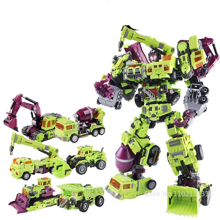 NBK Transformation Devastator G1 GT Combiners 6In1 Toy Combiner Car ...