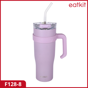eatkit 1200ml Stainless Tumbler Stainless Steel Botol 304 Mug Tahan Panas Dingin kecil portable BPA FREE