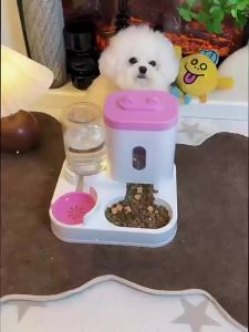 in-1 AutomaticFeeder & Water Dispenser Bowl for Cats and Dogs