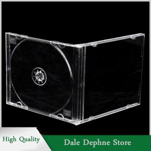 [Dale Dephne] 1ชิ้น readstar พลาสติกใสแบบชิ้นเดียวเคสซีดีกล่องซีดีดีวีดีแบบหนากล่องดิสก์