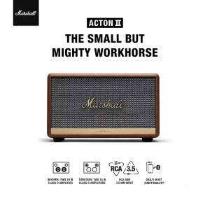 Marshall Acton II Bluetooth Speaker Subwoofer Speaker Home Bluetooth Audio Outdoor Bluetooth Audio Travel