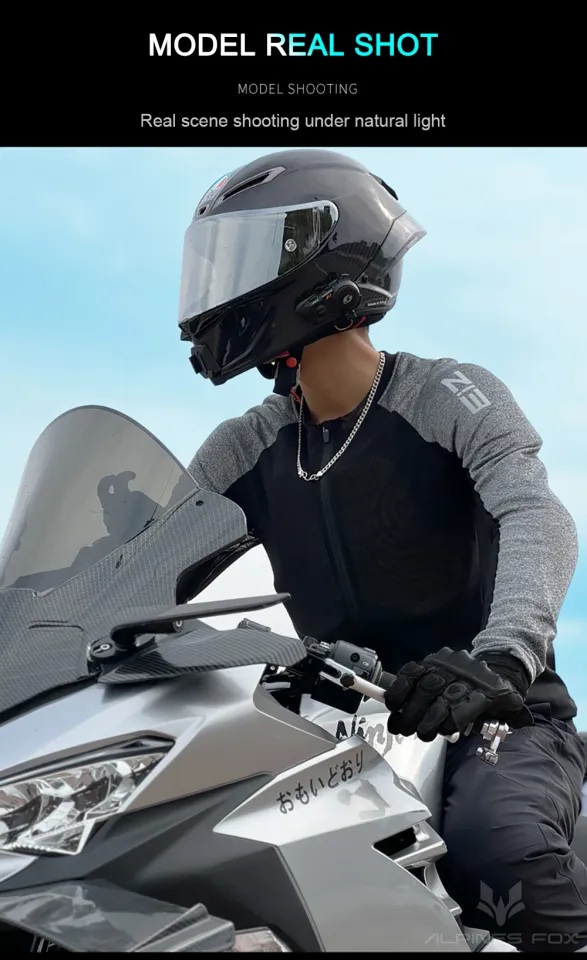 Men's Motorcycle Jacket Summer Breathable Motocross Body Armor