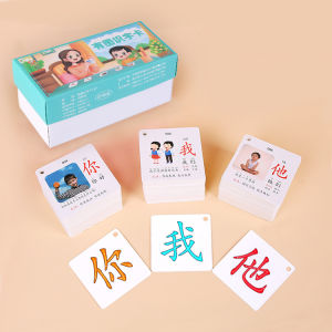 Flashcard Tiếng Trung Tượng Hình 720 Chữ Cơ Bản - Nhớ Nhanh Cho Trẻ & Người Mới Học [Kèm 6 Móc Treo]
