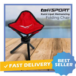 PCMK - Folding Chair Portable Kursi Lipat Oxford Outdoor Kuat - TaffSPORT A0003