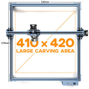 (BH 2 năm) Máy khắc laser ATOMSTACK SCULPFUN S9 5W Bạn có thể sử dụng máy khắc laser để khắc nhựa gỗ inox