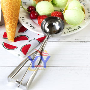 Stainless Steel Ice-cream Scoop Spoon/Cookie Fruit Mash Potato Meatball Cupcake Melon Ball Scooper 雪糕勺汤匙