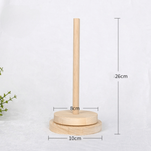 SPARAK Wooden Yarn Rotating Tool Portable Detachable Yarn Holder Durable Winding Machine Auxiliary Tool