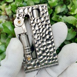 Mô Hình Sưu Tầm HY752 Vân Gõ Búa 4 Chiều ( Màu Vàng Đồng - Bạc) Quà Tặng Sưu Tầm