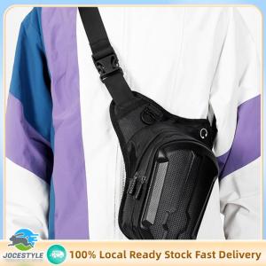 Jocestyle Motorbike Hip Bum Pack Bags Hard Shell Motorcycle Leg Bag Waterproof Multifunctional Mobile Phone Purse Riding Accessories
