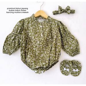JUMPER SET Baju Bando Sepatu Pakaian Baju Anak Cewe Perempuan Lucu Murah Terlaris Cod Babee Baby Shop AURORA / AURORA TYPE B C F g cecile