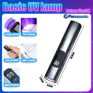 120W 365nm UV Flashlight USB Rechargeable Ultraviolet Torch Pets Urine Cat tinea Money Ore Scorpion Detection Black USB Rechargeable