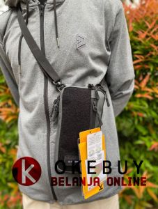 Tas Hp Kalibre 928108 014 Smartphone Case Casca tas Selempang pria Sarung Pouch Hp Kalibre 928108014 Grey