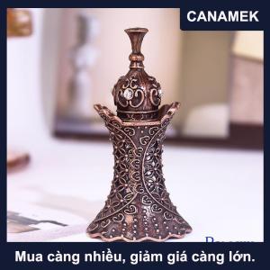 【CANAMEK】 3ml Dubai tinh dầu chai hương thơm chai bơm lại nước hoa chai Trung Đông hương thơm rỗng chai nước hoa thủy tinh