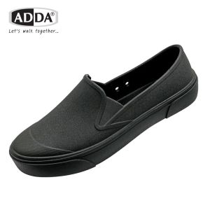 ADDA Mens Comfort Slides - Water-Resistant Slip-On Casual Shoes Durable Synthetic Leather Sizes EU:46/US:10