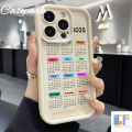 Casepark New 2025 Calendar Casing For Samsung S21 S22 S23 S24 Plus Ultra A05 05s A33 5G A14 A34 A54 A04s A04E A24 A23 A13 A03 A52 A52s A03s A02s A12 A22 A51 A32 A50 4G 5G INS Style Colorful Phone Cases TPU Soft Protective Cover. 