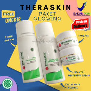 Paket Glow - Theraskin Glowing Original Cream Wajah Glowing Ampuh Cream Wajah BPOM