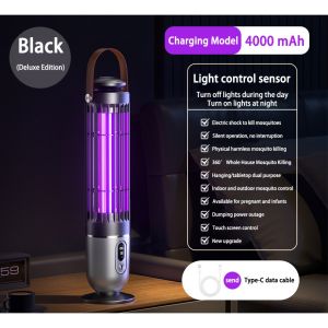 【SG】Mosquito Killer Lamp Effective Electric Insect Killer UV LED Mosquito Zapper Mosquito Trapper 2000V high-voltage