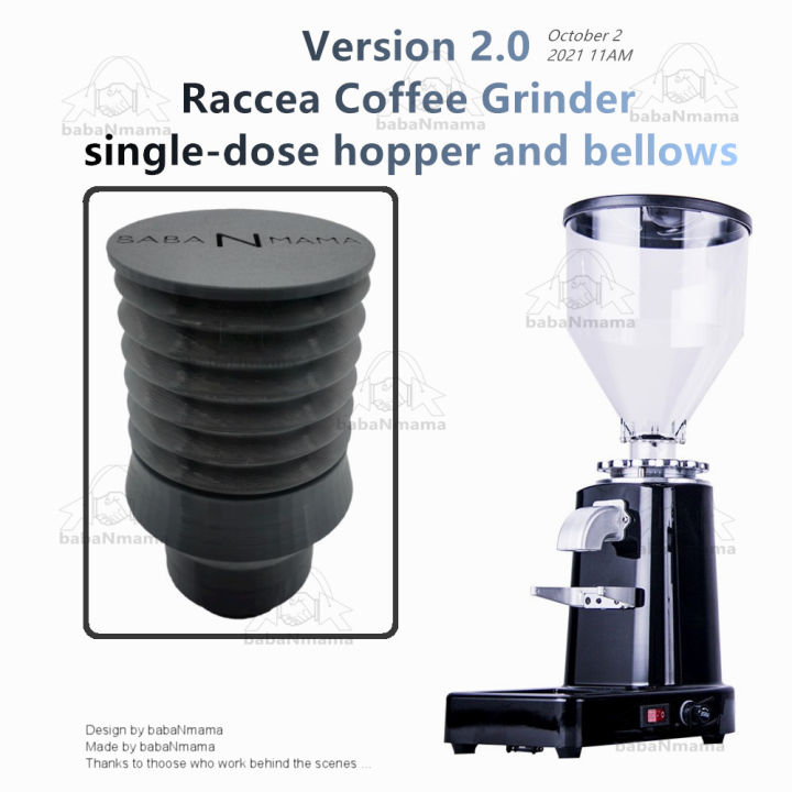 Raccea Coffee Grinder singledose hopper and bellows Lazada