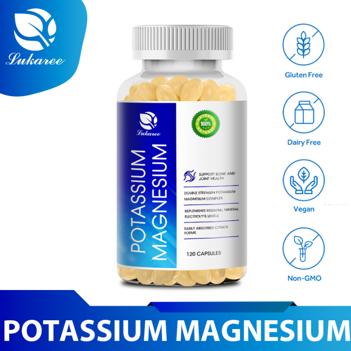 Potassium Magnesium Supplement For Blood Pressure And Heart Health ...