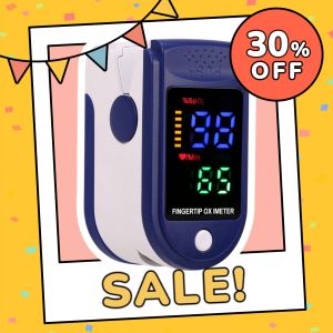 Máy Đo SPO2 Đo Nồng Oxy Đo Nhịp Tim LK87 Cho Kết Quả Nhanh Tặng Kèm 2 Pin AAA FULLBOX