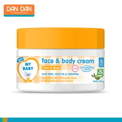 MY BABY Face & Body Cream Fresh & Moist 50Gr (449452)