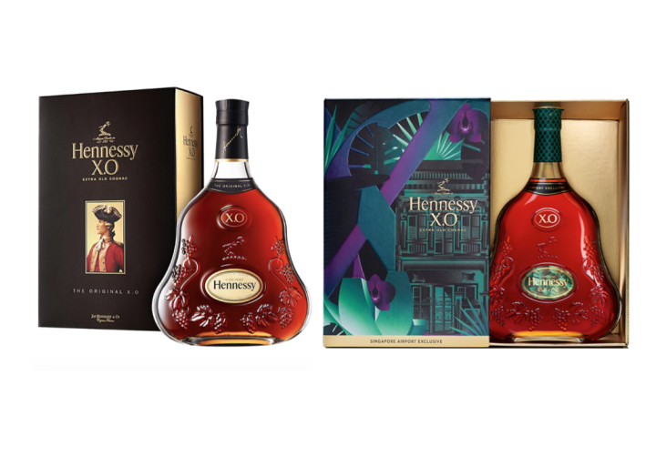 Hennessy XO Cognac Extra Old Singapore Limited Edition Box 1000ml