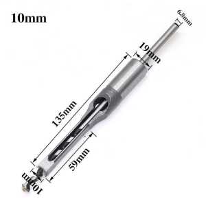 EELIC MBB-KY10MM Mata bor bobok kayu pahat untuk mesin mortise dan tenon ukuran 10 mm SEM