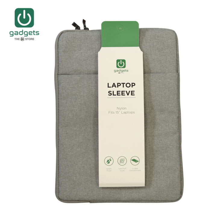 Laptop Sleeve Fabric w/ Pocket 15" Lazada PH