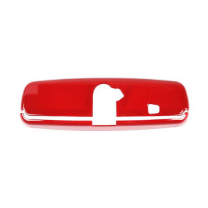 HH8 TESIN Car Interior Rearview Mirror Shell Decoration Cover Accessories for Ford Bronco 2021 2022 2023 for Ford Mustang 2015 Up 6Z8B3