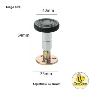 MaxPlus Adjustable Headboard Stoppers Prevent loosening Anti-Shake Fixer for Beds Cabinets Sofas