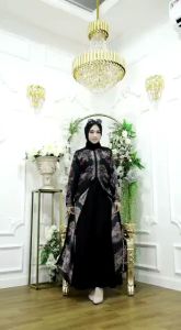 [COD] GAMIS ARABIAN SUPER PREMIUM HAYDA//GAMIS MOESLEM//GAMIS JETBLACK//GAMIS ABAYA ARABIAN MOTIF BUNGA