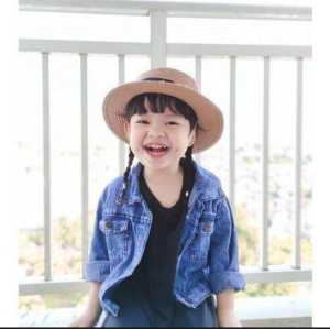 Jaket Jeans Anak Perempuan Motif 3D Gambar Barbie Usia 1-10 Tahun Terlaris