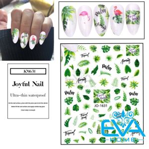 Sticker Dán Móng Tay 3D Dạng Decal Dán Móng Chống Nước Joyful Nails Series Hoạ Tiết Hoa Mùa Hè Nhiều Mẫu JO1626-JO1631