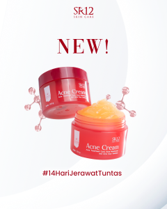 SR12 ACNE CREAM TUNTASKAN JERAWAT DALAM WAKTU 14 HARI