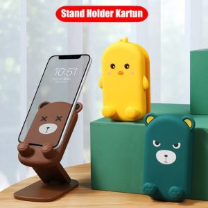 OHLALA MALAYSIA Cartoon Desktop Phone Stand Holder for Tablets and mobile phone Foldable Portable Universal Mobile Phone Tablet Desktop Holder Cute Cartoon